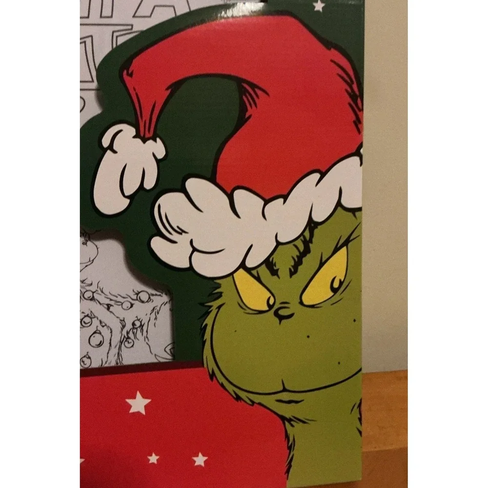Dr. Suess The Grinch Amazing Art Set, 4 Canvases‎ To Paint, New In Sealed Box